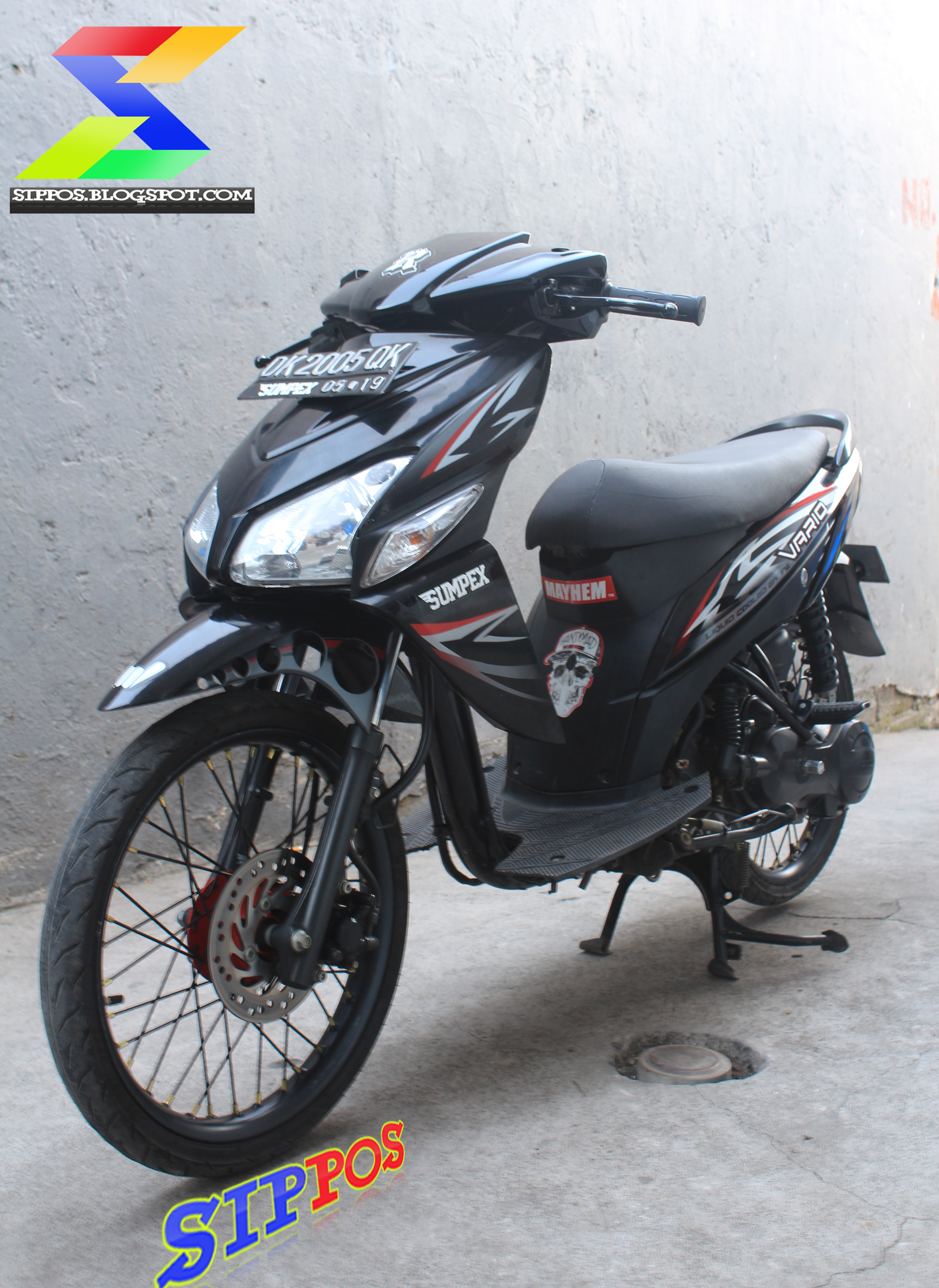 Modifikasi Honda Vario CW Terbaru 2015 Simple Dan Keren Bahrul3851